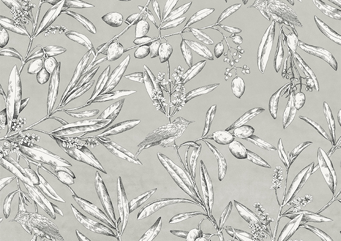 Aviary Velvet, Whisper - Roman Blind - Image 7